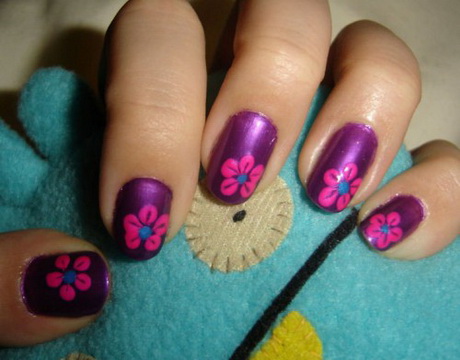 springtime-nail-designs-43_8 Modele de unghii de primăvară