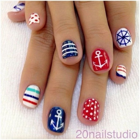 summer-design-nail-art-33_17 Design de vară nail art