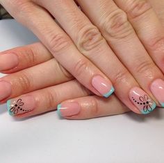 summer-french-manicure-designs-19 Modele de manichiură franceză de vară