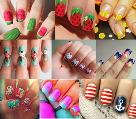 summer-fun-nails-31_10 Vara distractiv cuie