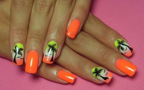 summer-holiday-nail-art-95_10 Unghii de vacanță de vară