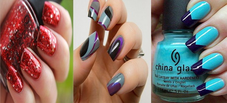 summer-nail-colors-and-designs-18_5 Culori și modele de unghii de vară