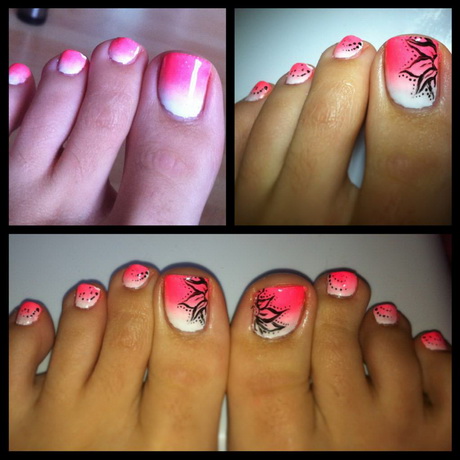 summer-toe-nail-design-40_5 Design de unghii de vară
