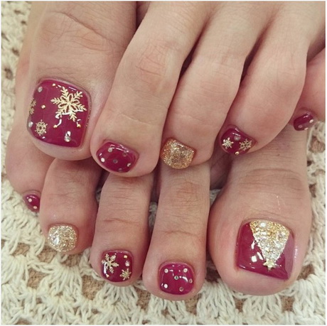 toe-nail-designs-for-christmas-18_18 Toe modele de unghii pentru Crăciun