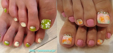 toenail-designs-for-spring-25_6 Modele Toenail pentru primăvară