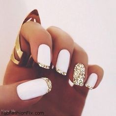 white-summer-nails-14_4 Unghii albe de vară