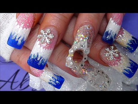 winter-acrylic-nails-28_5 Unghii acrilice de iarnă