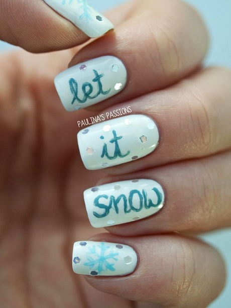 winter-design-nails-93_10 Cuie de design de iarnă