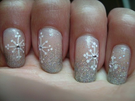 winter-fingernail-designs-69_19 Modele de unghii de iarnă
