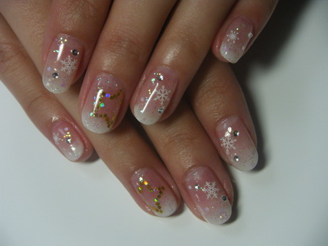 winter-gel-nail-designs-11_9 Modele de unghii cu gel de iarnă