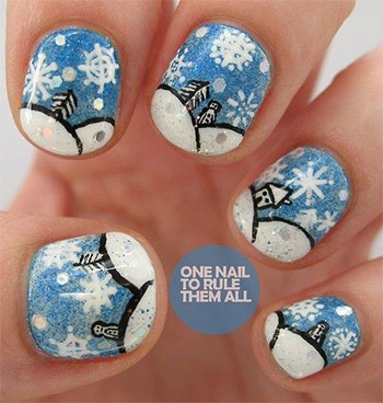 winter-nail-art-design-97_7 Design de artă de unghii de iarnă