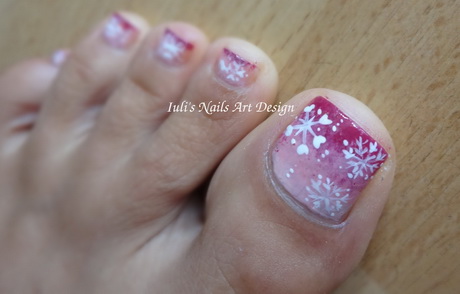 winter-toe-nail-designs-37_10 Modele de unghii de iarnă