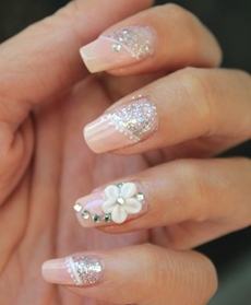 acrylic-bridal-nails-20_4 Unghii de mireasa acrilice