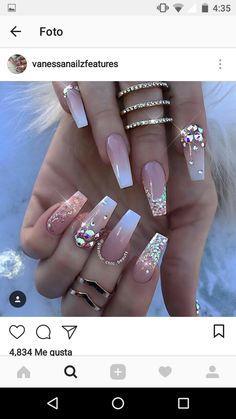 acrylic-nail-designs-pinterest-80_10 Unghii acrilice modele pinterest