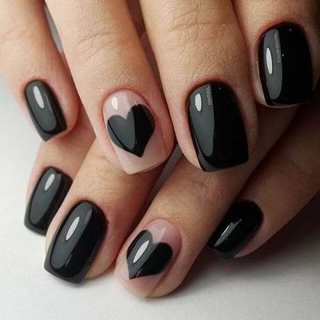 acrylic-nails-dark-36_9 Unghii acrilice întunecate