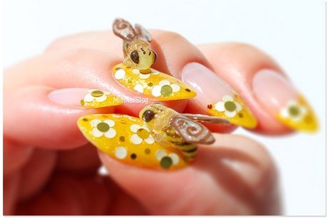 bee-nail-designs-62_9 Modele de unghii de albine