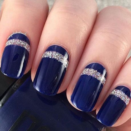 blue-wedding-nail-designs-37_4 Albastru nunta unghii modele