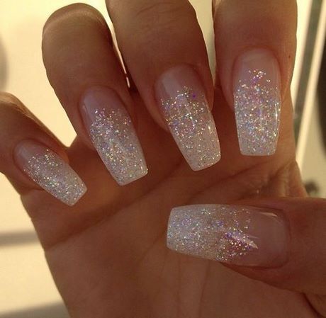 bridal-acrylic-nails-58 Unghii acrilice de mireasă