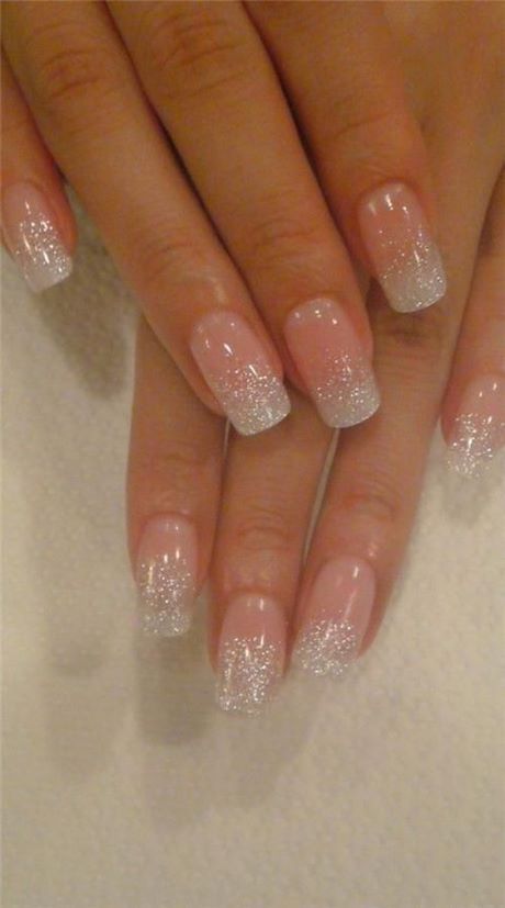 bridal-nails-french-manicure-45_7 Unghii de mireasa manichiura frantuzeasca