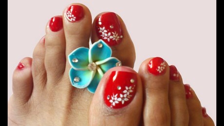 bridal-toe-nail-art-05_11 Mireasa deget de la picior nail art