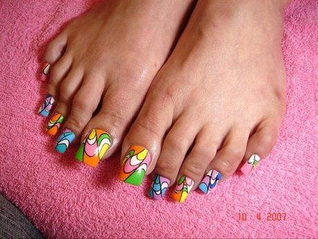 crazy-toe-nail-designs-45_2 Nebun deget de la picior unghii modele