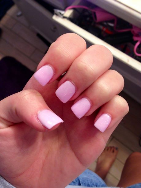 cute-pink-acrylic-nails-69_14 Drăguț roz unghii acrilice