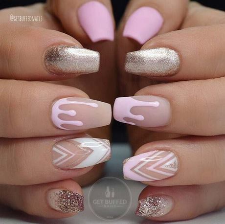 cute-pink-acrylic-nails-69_8 Drăguț roz unghii acrilice