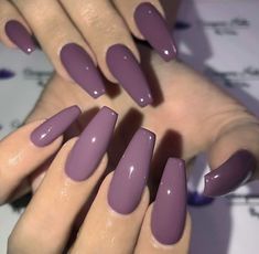 cute-purple-acrylic-nails-99_5 Drăguț unghii acrilice violet