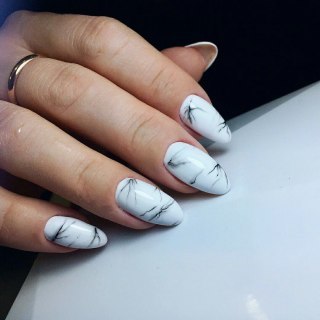 cute-short-acrylic-nails-00_9 Drăguț unghii scurte acrilice