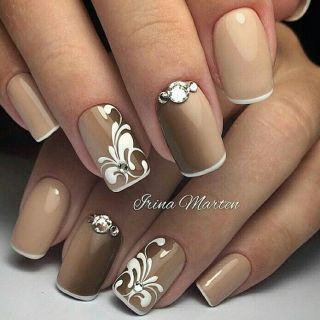 elegant-nail-designs-for-brides-29_16 Modele elegante de unghii pentru mirese