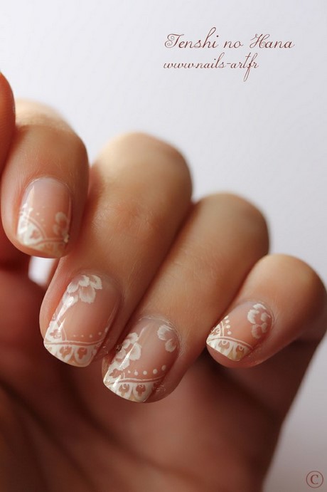 elegant-nail-designs-for-brides-29_5 Modele elegante de unghii pentru mirese