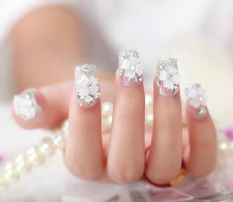 fake-wedding-nails-55_13 Unghii de nunta false