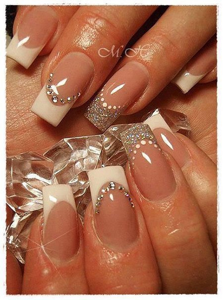 french-manicure-ideas-for-wedding-20_5 Idei de manichiură franceză pentru nuntă