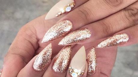 gold-wedding-nails-00_5 Unghii de nunta de aur