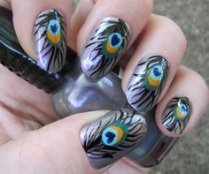 hand-painted-nail-art-designs-pictures-65_6 Pictate manual nail art desene poze