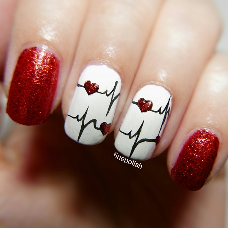 heartbeat-nail-designs-95_11 Heartbeat modele de unghii