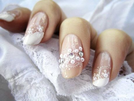 lace-wedding-nails-61_16 Lace unghii de nunta
