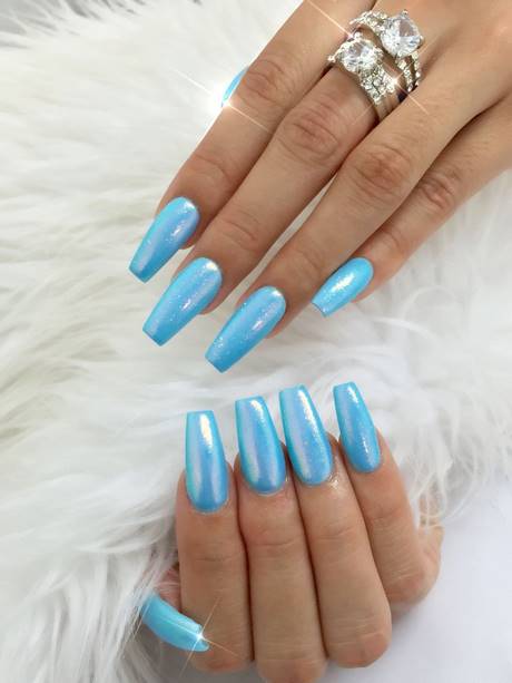 light-blue-acrylic-nail-designs-95_6 Modele de unghii acrilice Albastru deschis