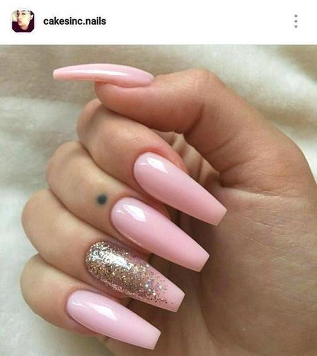 light-pink-and-gold-nails-69_7 Roz deschis și unghii de aur