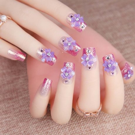 nail-art-for-wedding-party-43_3 Nail art pentru petrecerea de nunta