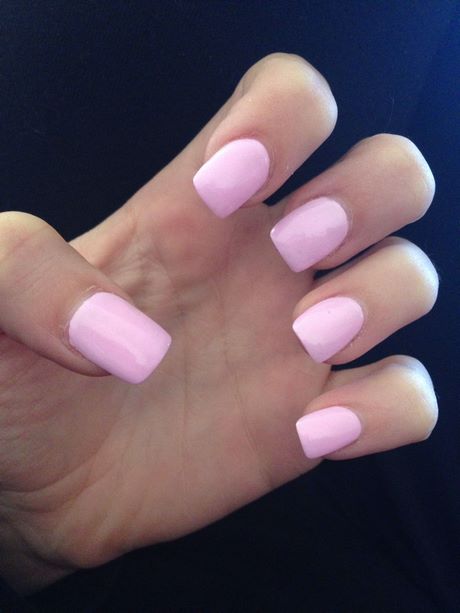 pastel-pink-acrylic-nails-11 Unghii acrilice roz Pastel