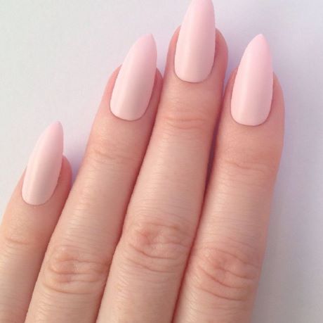 pastel-pink-acrylic-nails-11_10 Unghii acrilice roz Pastel