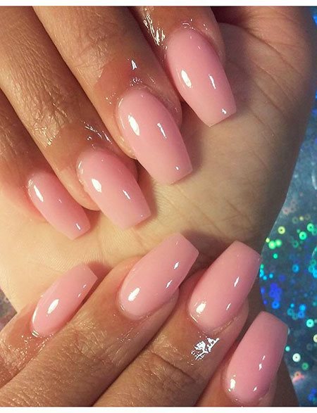 pastel-pink-acrylic-nails-11_15 Unghii acrilice roz Pastel