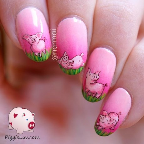pig-nail-designs-41_13 Modele de unghii de porc