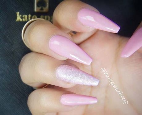 pink-acrylic-nail-ideas-33_12 Idei de unghii acrilice roz