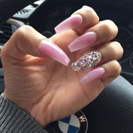 pink-acrylic-nail-ideas-33_16 Idei de unghii acrilice roz