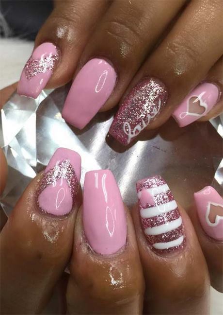 pink-acrylic-nail-ideas-33_18 Idei de unghii acrilice roz