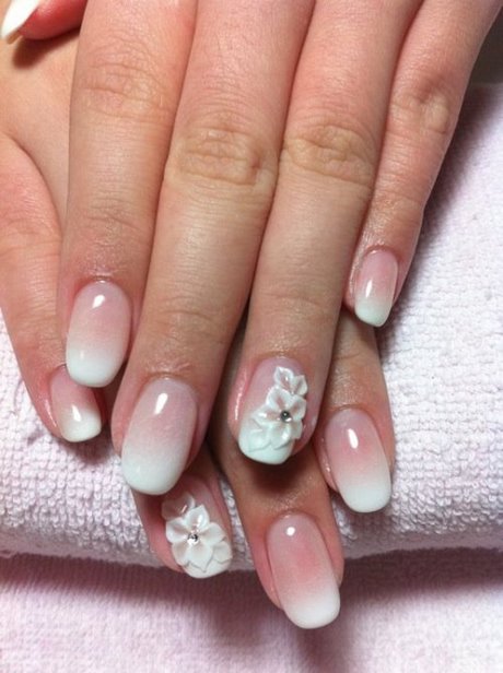 pink-and-white-wedding-nails-55_19 Roz și alb unghiile de nunta