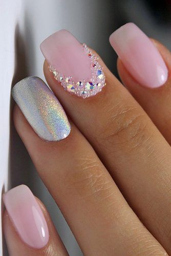 pink-and-white-wedding-nails-55_3 Roz și alb unghiile de nunta