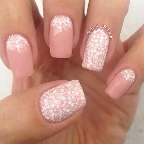 pink-bridal-nails-14_12 Unghii de mireasa roz